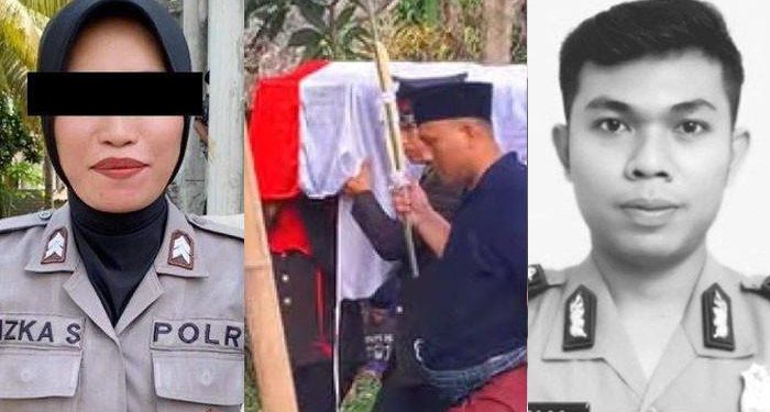 Polwan di NTB bunuh suami yang juga polisi (foto: Kolase Tribun Lombok)