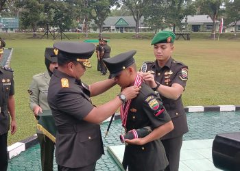 Pangdam I/BB Lantik 2.912 Prajurit Baru Usai Pendidikan Dikmata Infanteri TA 2025