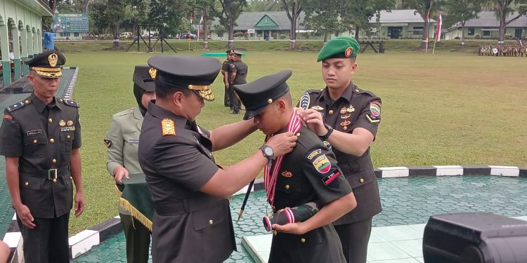 Pangdam I/BB Lantik 2.912 Prajurit Baru Usai Pendidikan Dikmata Infanteri TA 2025