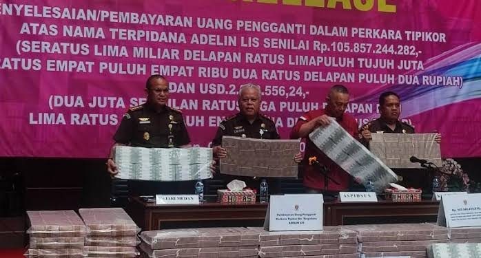 Adelin Lis Terjerat Korupsi Kehutanan, Kejati Sumut Sita Uang Rp105 Miliar dan 2 Juta Dolar