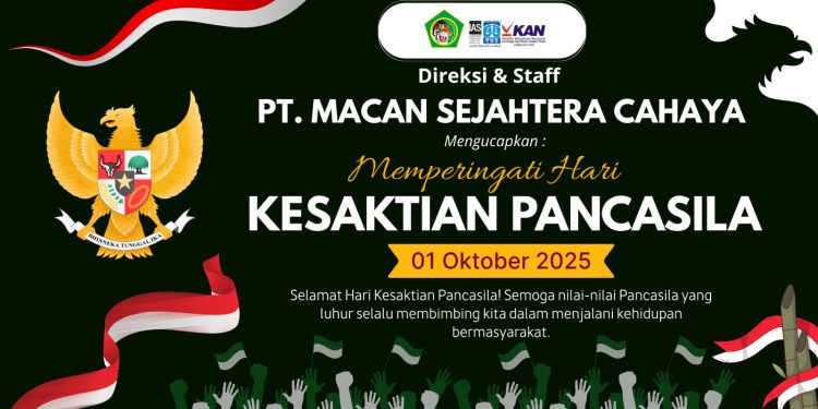 PT Macan Sejahtera Cahaya Peringati Hari Kesaktian Pancasila 2025: Momentum Meneguhkan Semangat Persatuan