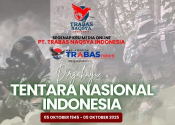 Trabasnews.com Mengucapkan Dirgahayu Tentara Nasional Indonesia ke-80: TNI Kuat Bersama Rakyat