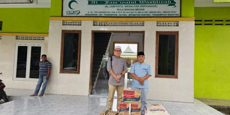 Jumat Berkah, PT Macan Sejahtera Cahaya Salurkan Sembako di 3 Panti Asuhan Medan