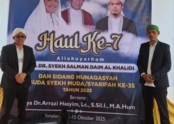 Direktur Operasional PT. Macan Sejahtera Cahaya dan CEO Trabasnews.com Hadiri Wisuda Syekh Muda dan Syarifah TNAJ ke-35