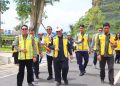 Senator M Nuh Tinjau Progres Bendungan Lau Simeme, dan Berdialog dengan Masyarakat Sekitar Bendungan