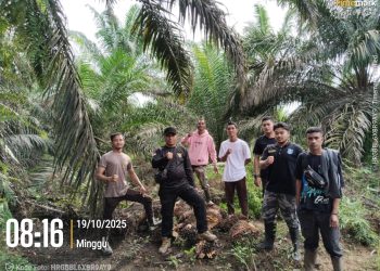 Patroli Dini Hari Berbuah Hasil, Tim Keamanan PT Macan Sejahtera Cahaya Gagalkan Aksi Pencurian Sawit di PT Gandaerah Hendana