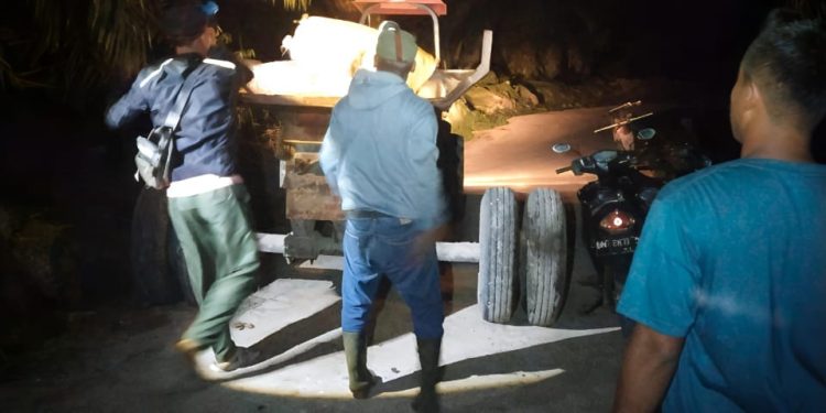 Koordinasi Patroli Efektif, Tim Keamanan PT Macan Sejahtera Cahaya Amankan 300 Kg Brondolan Sawit dari Tangan OTK