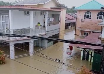 Banjir Parah di Medan, Ribuan Rumah Terendam Hingga Setinggi Atap