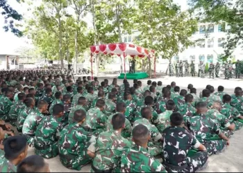 Ribuan Prajurit TNI AD Ditempatkan di Satuan Batalion Teritorial Pembangunan