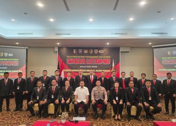 PT Macan Sejahtera Cahaya dan PT Ibnu Sada Jaya Kirim Karyawan Ikuti Diklat Gada Utama Korbinmas Baharkam Polri