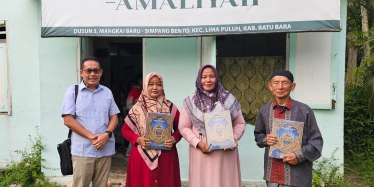 PT Macan Sejahtera Cahaya Salurkan Bantuan 21 Mushaf Al-Qur’an ke Rumah Tahfidz Amaliyah Batu Bara