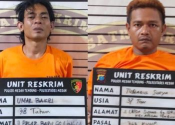 Polisi Dilempari Batu Saat Tangkap Pencuri Mobil Boks di Deli Serdang, Dua Pelaku Ditahan