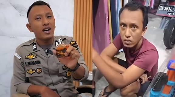 Viral! Polisi Konten Kreator Dituding Gelapkan 12 Mobil Rental di Palu