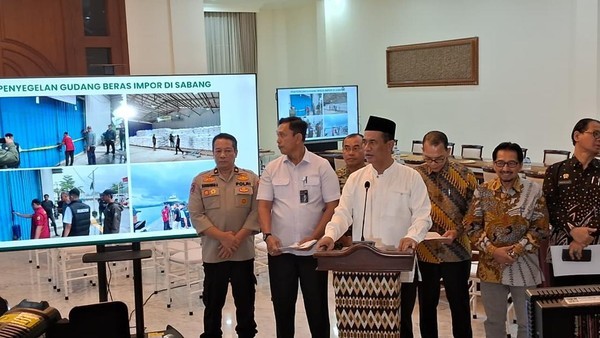 Kementan Temukan 250 Ton Beras Ilegal Masuk Sabang, Gudang Langsung Disegel