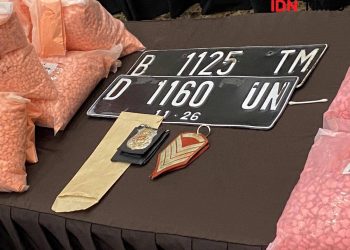 Lencana Polri Ditemukan di Mobil Pembawa Ekstasi di Tol Lampung, Bareskrim Bilang Palsu
