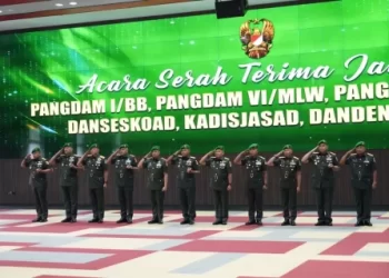 Tiga Pangdam Baru Mulai Menjabat Usai Sertijab di Mabesad