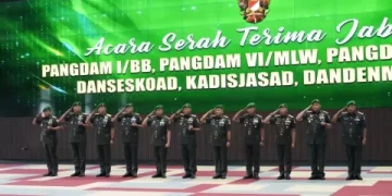 Tiga Pangdam Baru Mulai Menjabat Usai Sertijab di Mabesad