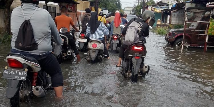 Banjir Kembali Rendam Medan dan Deli Serdang Usai Cuaca Sempat Membaik