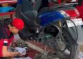 Yamaha Buka Posko Servis Gratis untuk Motor Terdampak Banjir di Medan