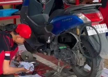 Yamaha Buka Posko Servis Gratis untuk Motor Terdampak Banjir di Medan