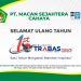 PT Macan Sejahtera Cahaya Ucapkan Selamat Ulang Tahun ke-1 untuk Trabasnews.com: Semoga Jadi Media Online Terbaik