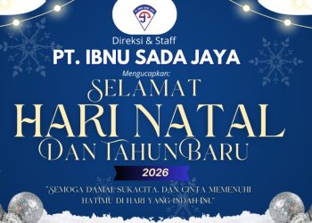 Natal dan Tahun Baru 2026, PT Ibnu Sada Jaya Ajak Perkuat Kebersamaan