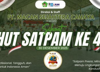 PT Macan Sejahtera Cahaya Ucapkan Selamat HUT Satpam ke-45, Dorong Profesionalisme dan Ketangguhan