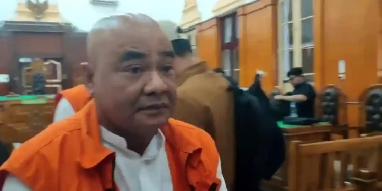 Kontraktor Penyuap Kadis PUPR Topan Ginting Divonis 2,5 Tahun Penjara