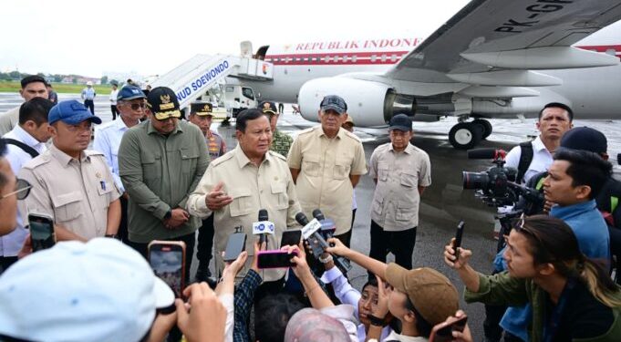 Soal Bencana di Sumatra, Prabowo Sebut Indonesia Belum Butuh Bantuan Luar Negeri