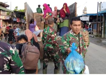Banjir di Tanjung Pura Mulai Surut, Warga Perlahan Kembali ke Rumah