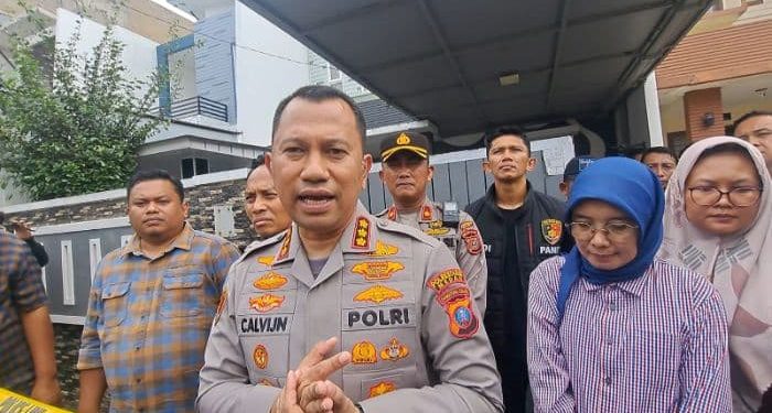 Polisi Peragakan 43 Adegan Kasus Dugaan Anak Bunuh Ibu di Medan