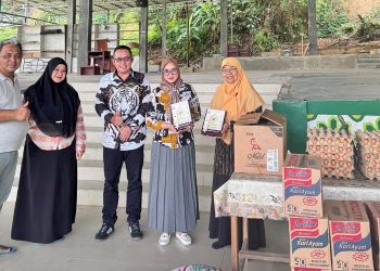 Jumat Berkah, PT Macan Sejahtera Cahaya Salurkan Bantuan ke Ponpes Baitul Qur’an Deli Serdang