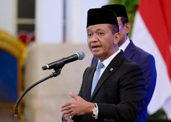Prabowo Lantik Bahlil Lahadalia sebagai Ketua Harian Dewan Energi Nasional