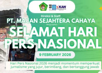 PT Macan Sejahtera Cahaya Ucapkan Selamat Hari Pers Nasional 2026