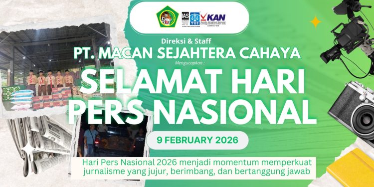 PT Macan Sejahtera Cahaya Ucapkan Selamat Hari Pers Nasional 2026