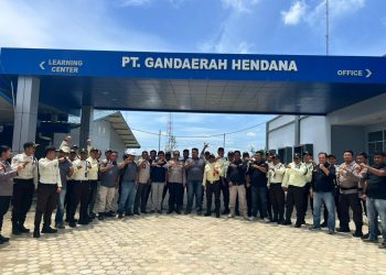 Satpam PT Macan Sejahtera Cahaya Perkuat SOP Lewat Sosialisasi dari Polda Riau