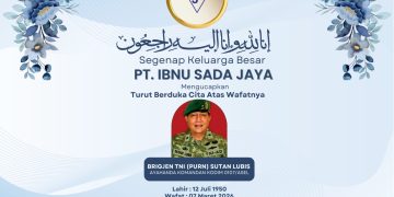 PT Ibnu Sada Jaya Sampaikan Duka Cita atas Wafatnya Brigjen TNI (Purn) H. Sutan Lubis