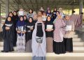 PT Macan Sejahtera Cahaya Berbagi Sarung dan Mukena untuk Santri Pondok Pesantren Baitul Qur’an Deli Serdang