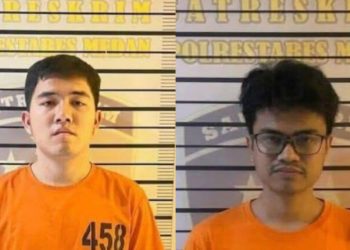 Ini Tampang Dua Pelaku Pembunuhan Wanita yang Jasadnya Dimasukkan ke Boks Plastik di Medan Denai