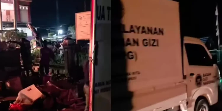 Langgar SOP, Mobil Program MBG Dipakai Angkut Sampah di Nabire