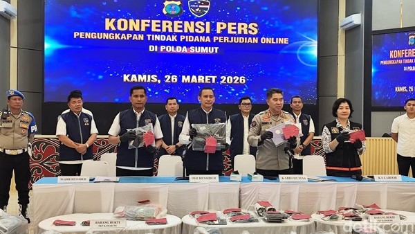 Polda Sumut Bongkar Judi Online di Apartemen Medan, 19 Tersangka Diamankan