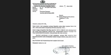 Beredar Surat Permintaan THR Catut Nama Polisi, Ini Klarifikasi Polres Pelabuhan Tanjung Priok