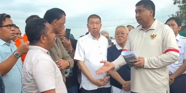 Hercules Debat Sengit dengan Maruarar Sirait soal Lahan Tanah Abang