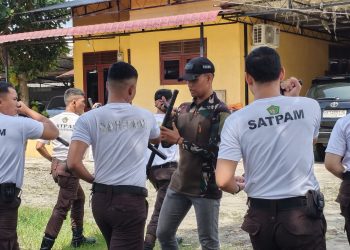 PT Macan Sejahtera Cahaya Gelar Refresh Training Drill Tongkat Seri 1 untuk Tingkatkan Keterampilan Satpam