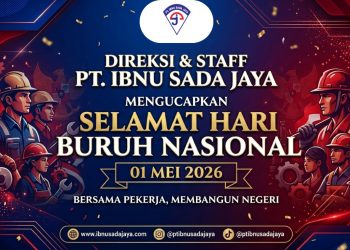 PT Ibnu Sada Jaya Ucapkan Selamat Hari Buruh Nasional 2026, Apresiasi Peran Pekerja