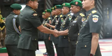 Empat Perwira Tinggi TNI AD Resmi Menempati Posisi Baru, KSAD Tekankan Adaptasi Cepat