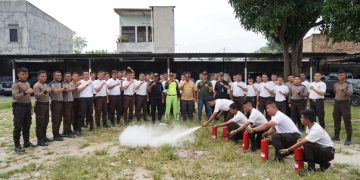 Tingkatkan Respons Cepat Kebakaran, PT Macan Sejahtera Cahaya Gelar Pelatihan APAR Untuk Satpam
