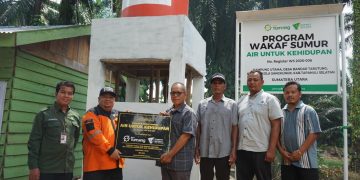 Dompet Dhuafa Waspada Resmikan Dua Wakaf Sumur di Tapanuli Selatan