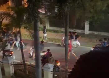 Geng Motor Bersenjata Tajam Bentrok di Komplek Pondok Surya Medan, Warga Resah