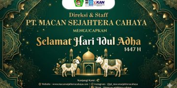 PT Macan Sejahtera Cahaya Ucapkan Selamat Hari Raya Iduladha 1447 H, Semoga Kurban Kita Diterima